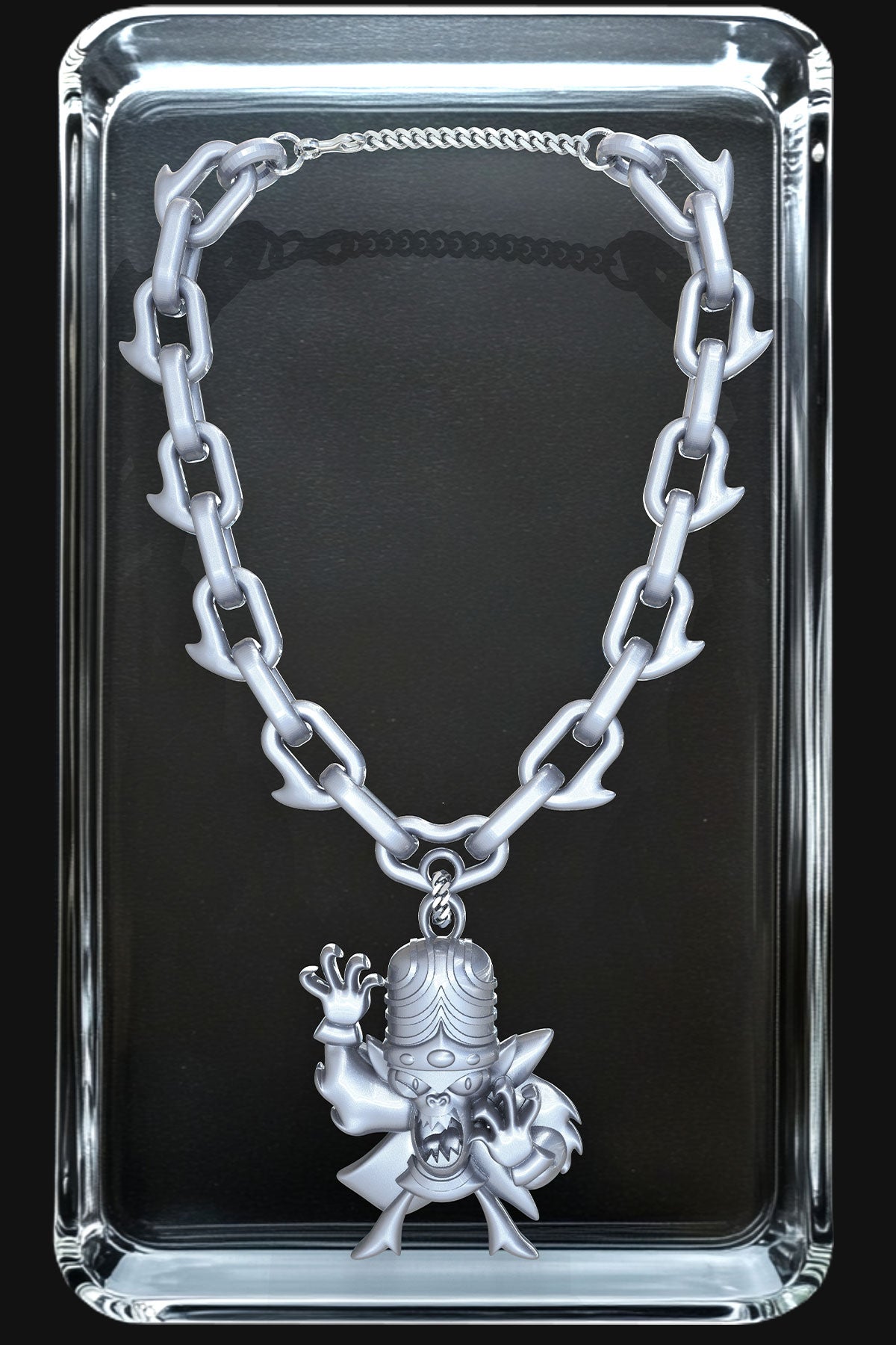 Mojo Jojo Pendant – 3D Chain by Koan Asaky