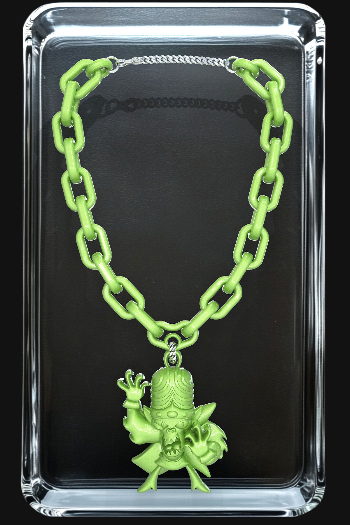 Mojo Jojo Pendant – 3D Chain by Koan Asaky
