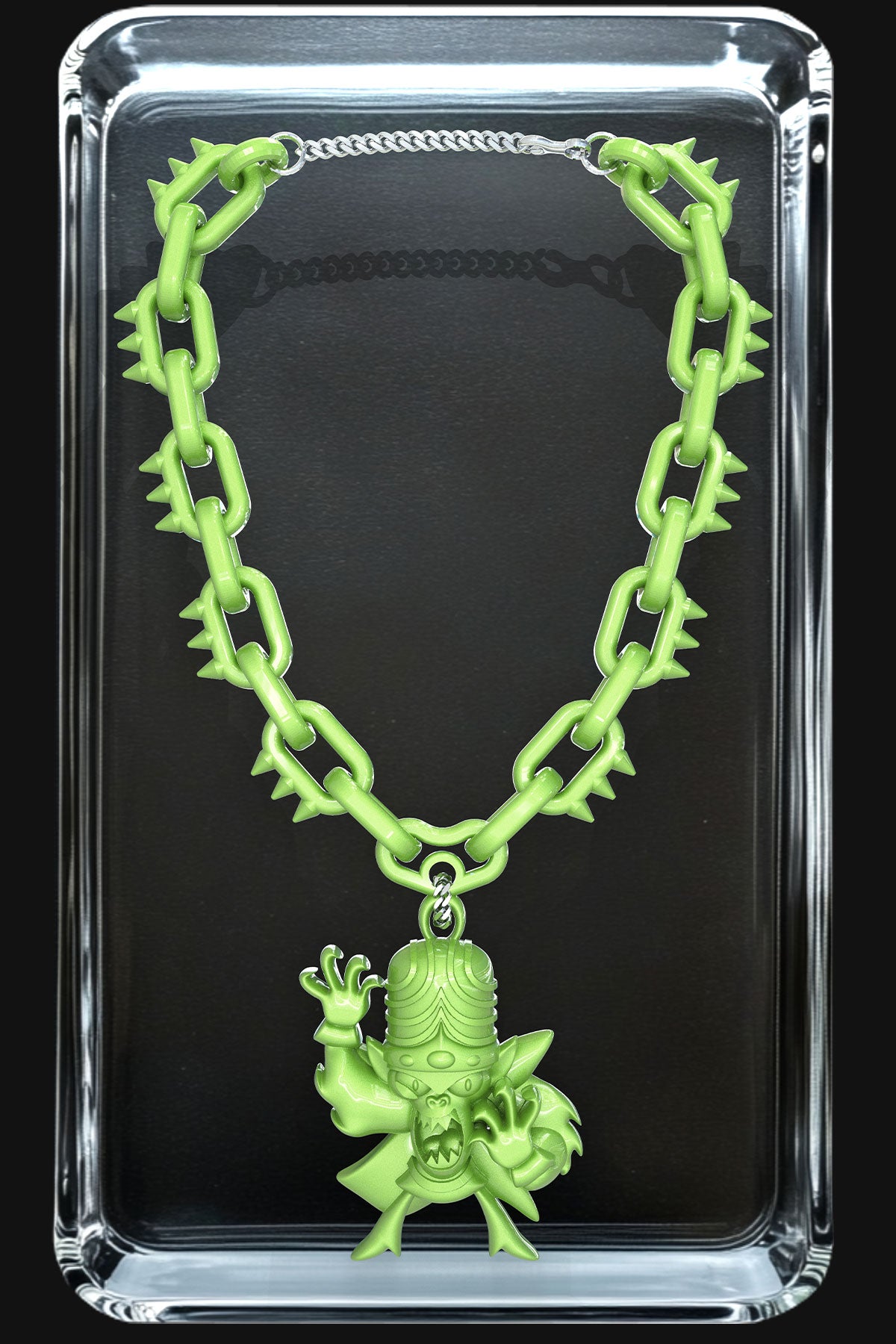 Mojo Jojo Pendant – 3D Chain by Koan Asaky