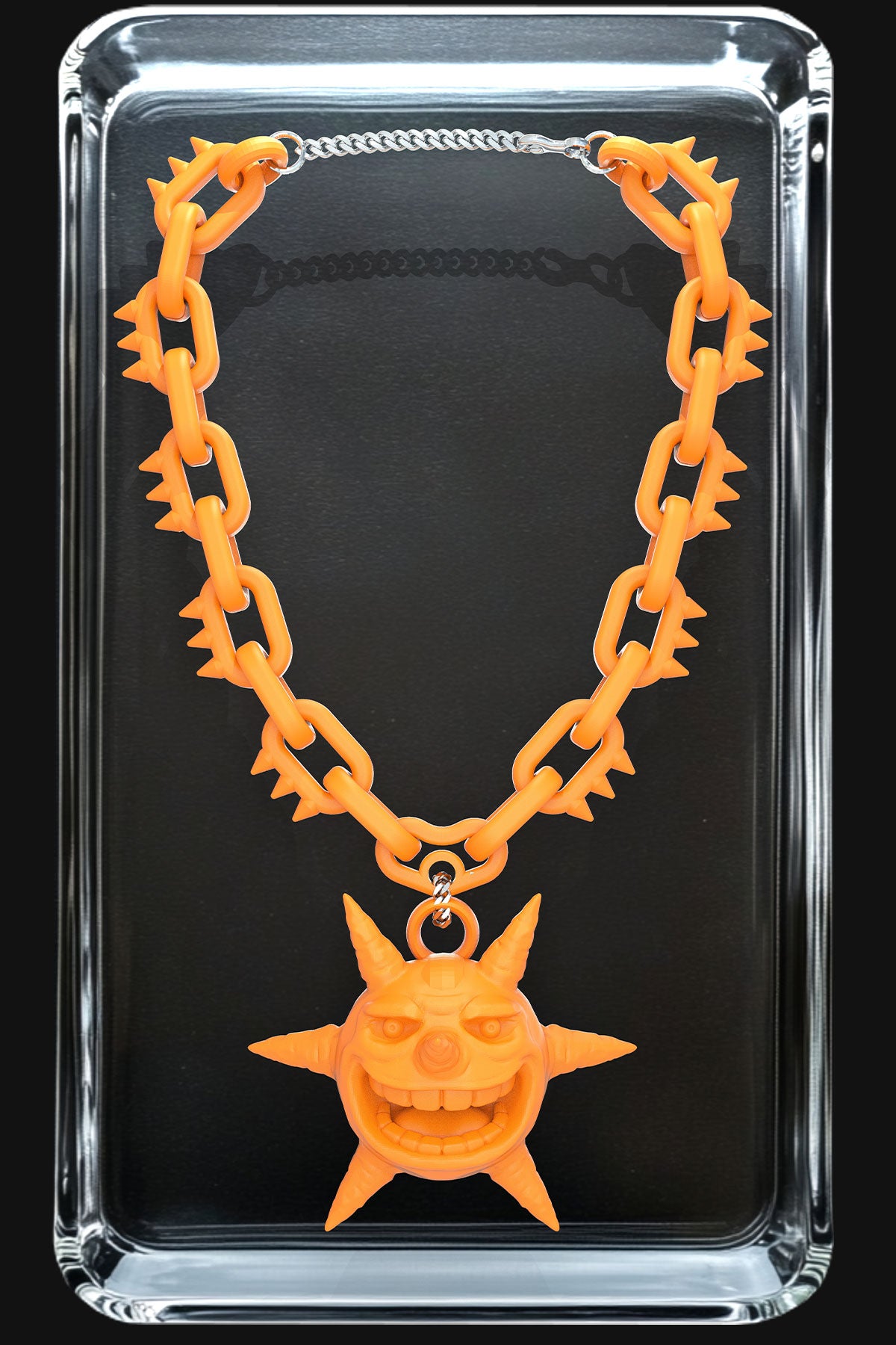 Soul Eater Sun Pendant – Anime-Inspired Necklace by Koan Asaky