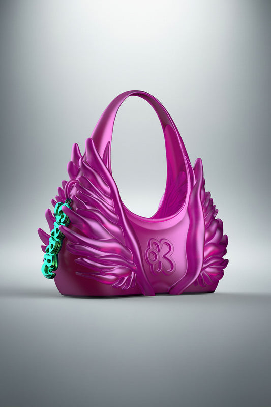 Pink Fly Purse